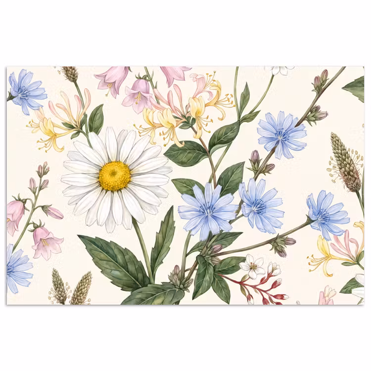 Poster - Botanisch – Illustration – Farbenfroh — 1
