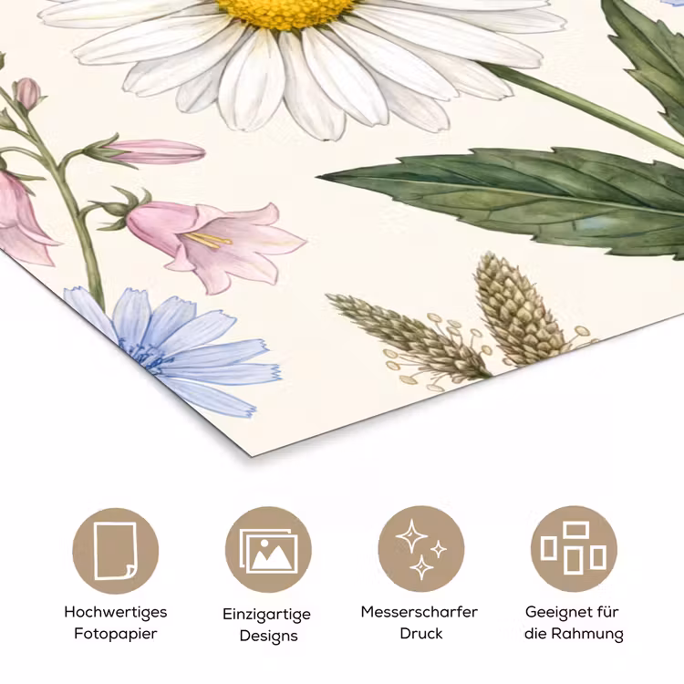 Poster - Botanisch – Illustration – Farbenfroh — 5