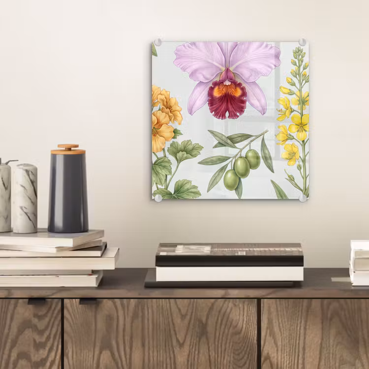 Glasbild - Blumen – Pflanzen – Natur — 2