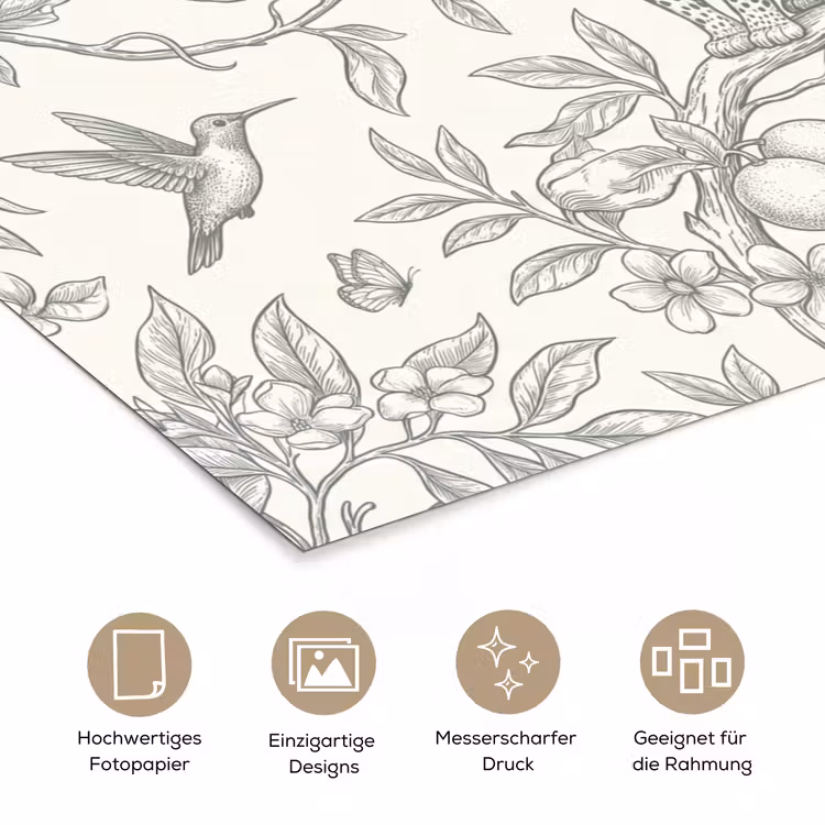 Poster - Vogel – Natur – Illustration — 5