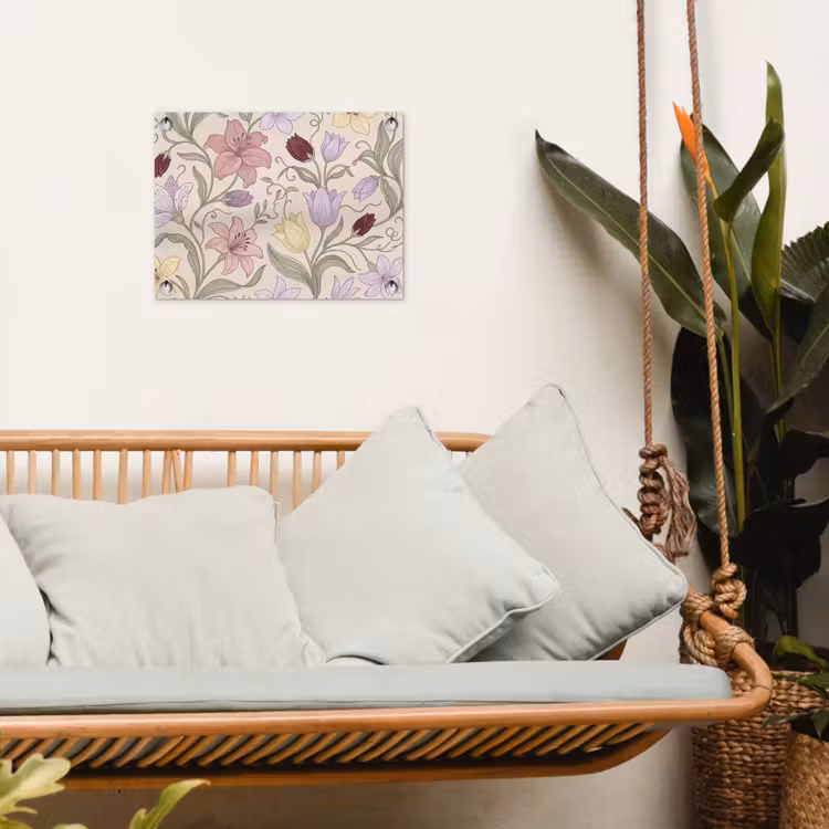 Gartenposter - Blumen – Illustration – Botanik — 4