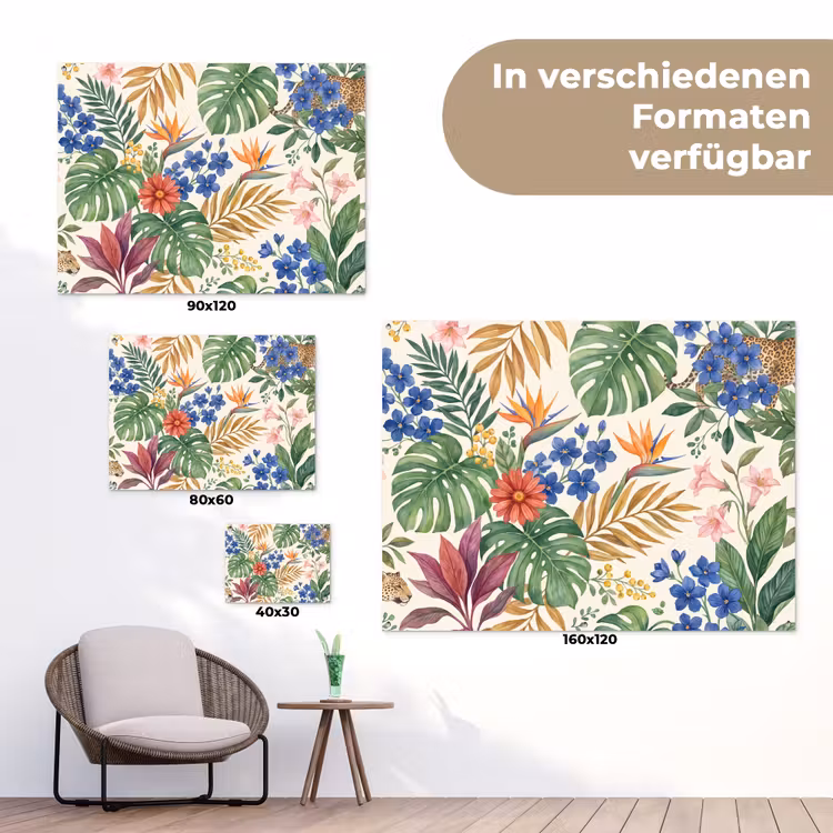 Gartenposter - Katze – Dschungel – Tiere — 6