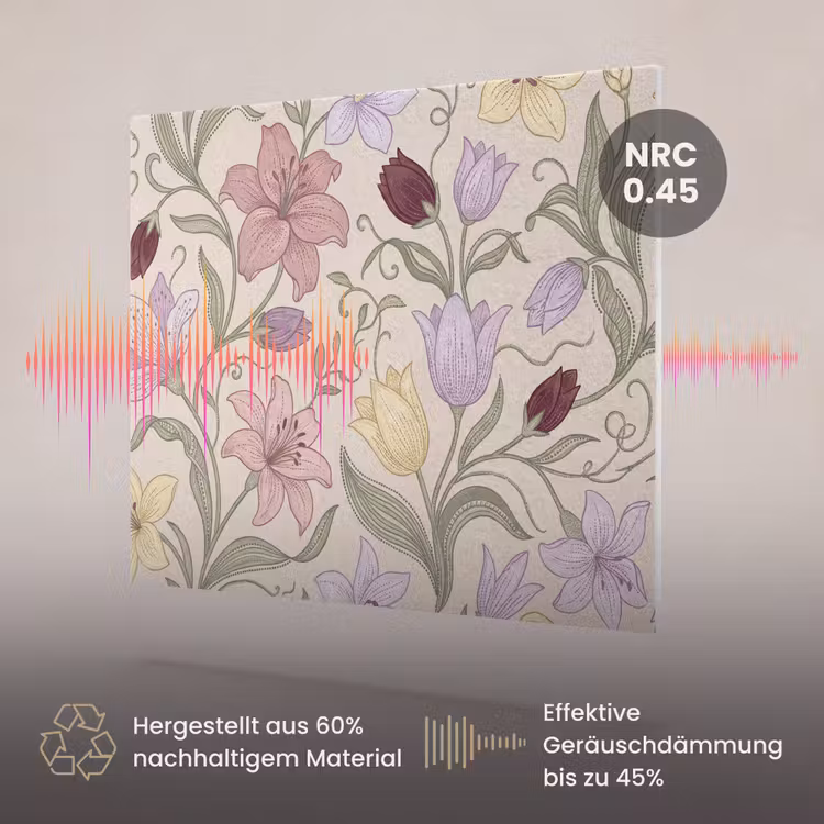Akustikbild - Blumen – Illustration – Botanik — 3