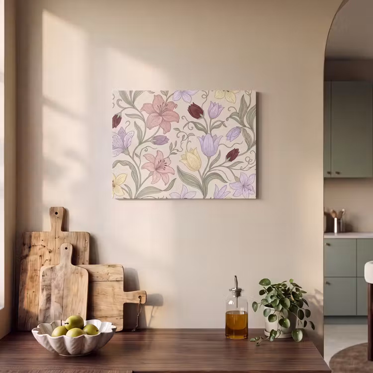 Akustikbild - Blumen – Illustration – Botanik — 4