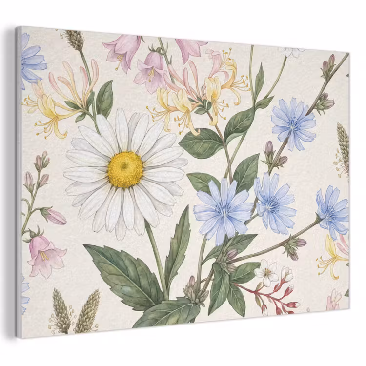 Akustikbild - Botanisch – Illustration – Farbenfroh — 1
