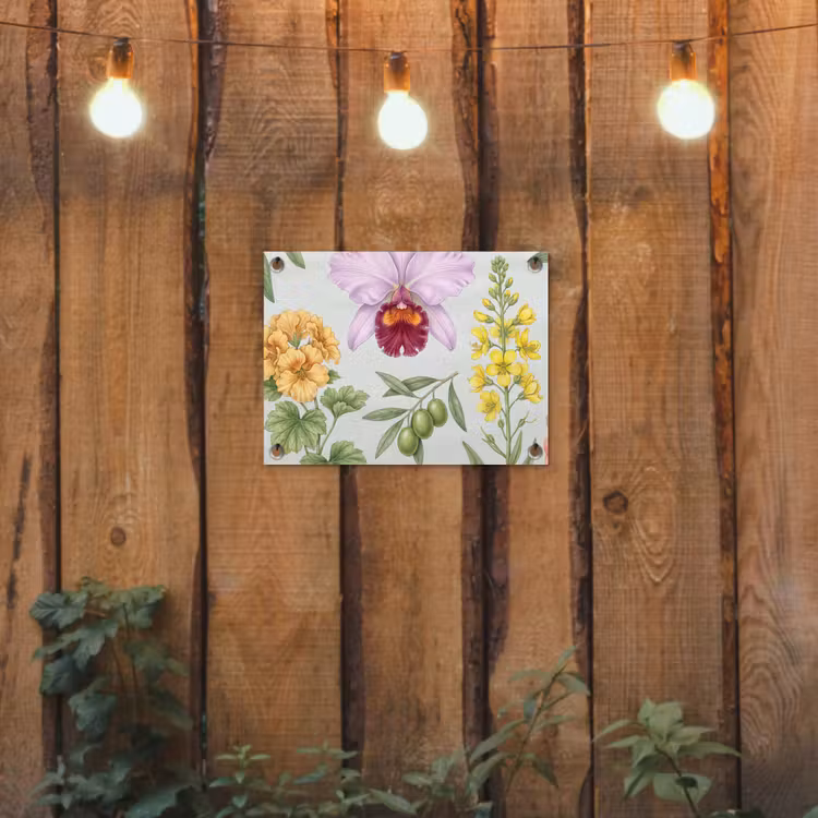 Gartenposter - Blumen – Pflanzen – Natur — 2