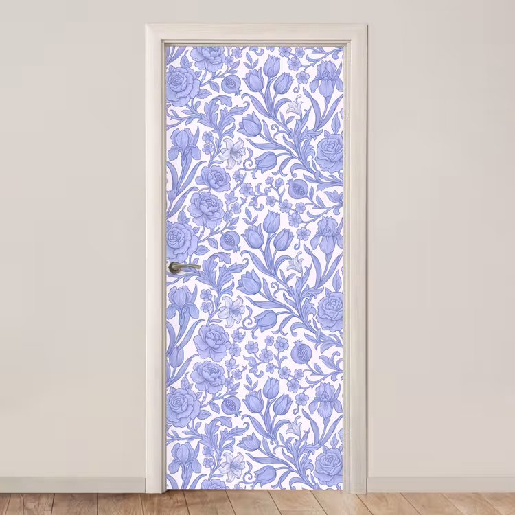 Türtapete - Botanisch – Design – Klassisch — 1