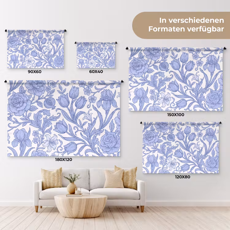 Wandteppich - Botanisch – Design – Klassisch — 8