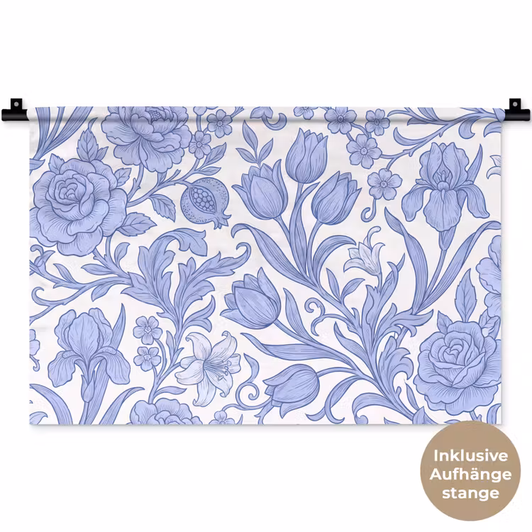 Wandteppich - Botanisch – Design – Klassisch — 9
