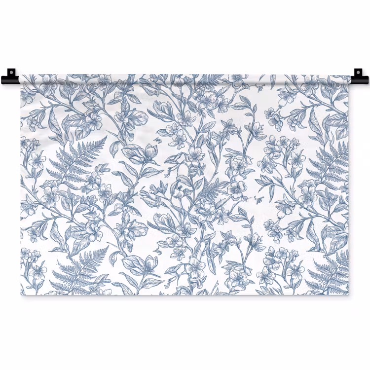 Wandteppich - Pflanzen – Botanik – Vintage — 1