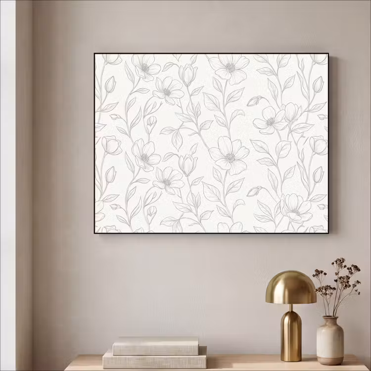 Art Frame - Blumen – Linien – Muster — 4