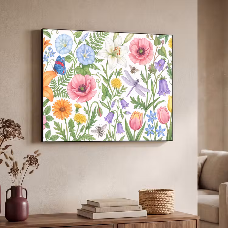Art Frame - Blumen – Natur – Farbenfroh — 3