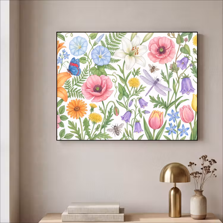 Art Frame - Blumen – Natur – Farbenfroh — 4
