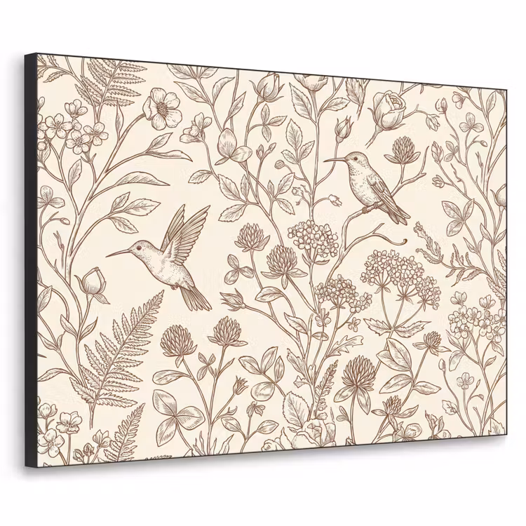 Art Frame - Natur – Vögel – Zeichnung — 1