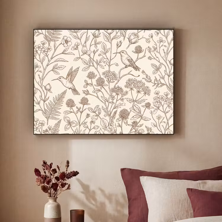 Art Frame - Natur – Vögel – Zeichnung — 2