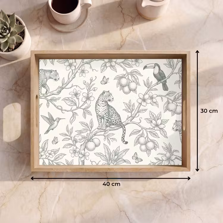 Tablett - Vogel – Natur – Illustration — 9