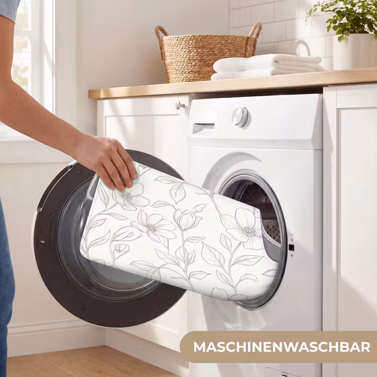 WC Vorleger - Blumen – Linien – Muster — 7