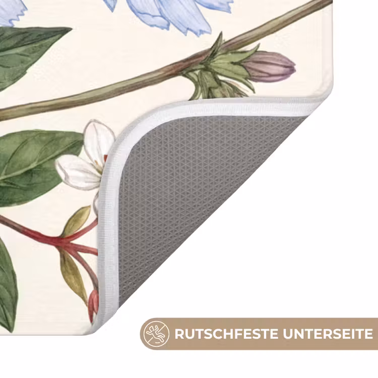 WC Vorleger - Botanisch – Illustration – Farbenfroh — 3