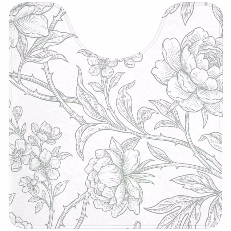 WC Vorleger - Vogel – Blumen – Natur — 1