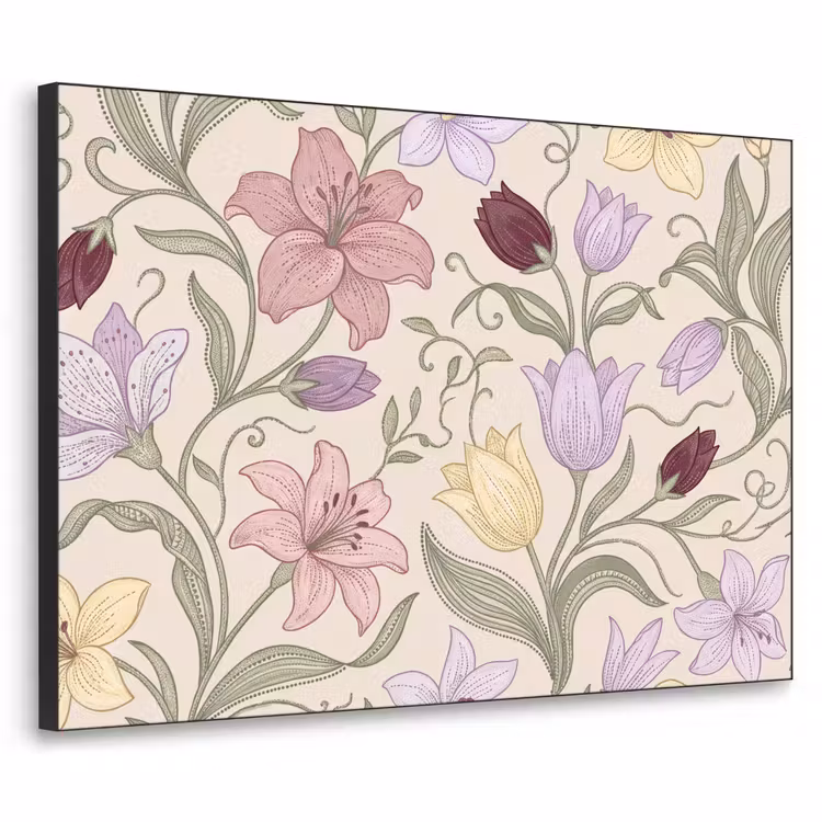 Art Frame - Blumen – Illustration – Botanik — 1