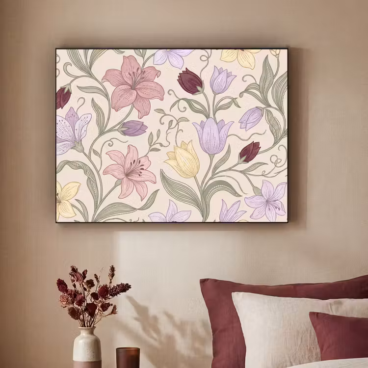Art Frame - Blumen – Illustration – Botanik — 2