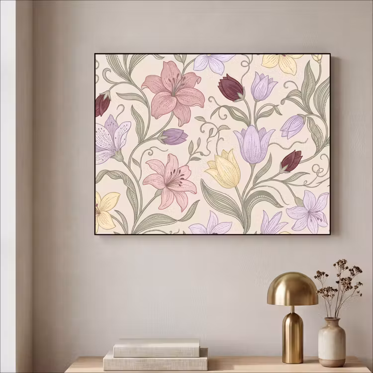 Art Frame - Blumen – Illustration – Botanik — 4