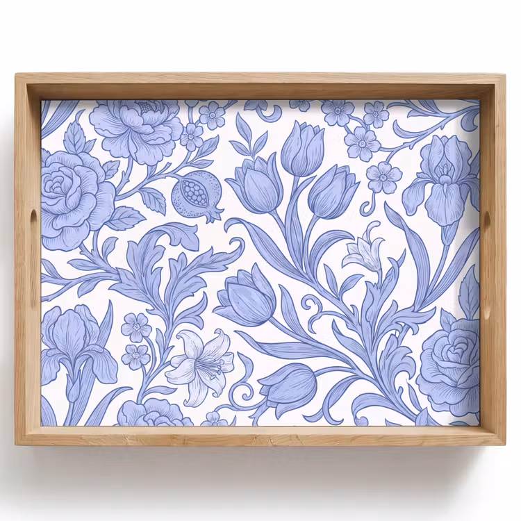 Tablett - Botanisch – Design – Klassisch — 1