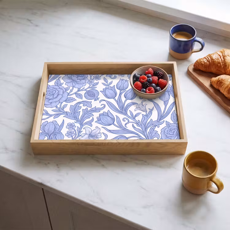 Tablett - Botanisch – Design – Klassisch — 4
