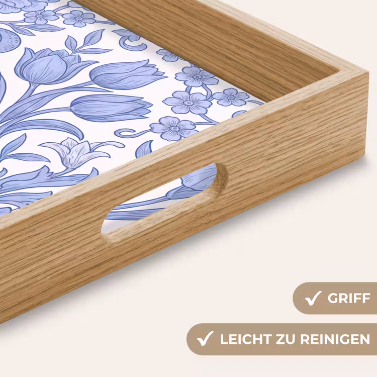 Tablett - Botanisch – Design – Klassisch — 5