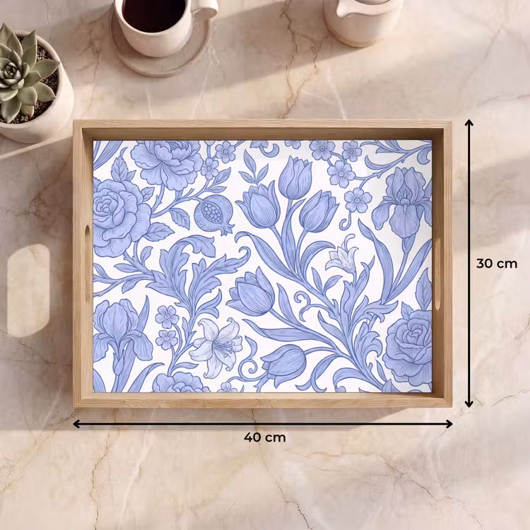 Tablett - Botanisch – Design – Klassisch — 9