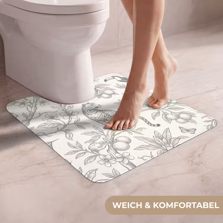 WC Vorleger - Vogel – Natur – Illustration — 5