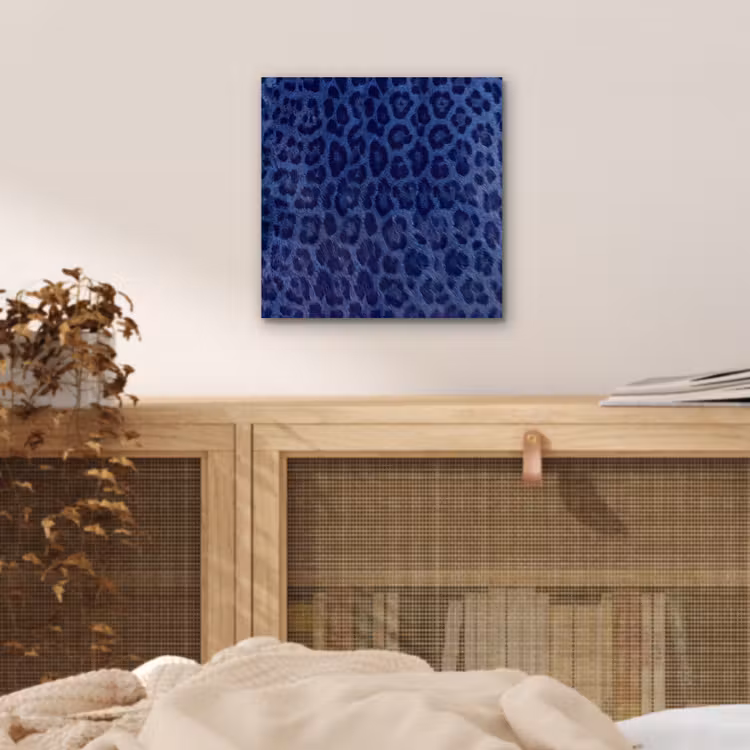 Alu-Dibond-Bild - Muster – Blau – Abstrakt — 4