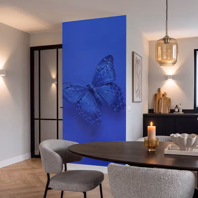 Tapete - Blauer Schmetterling – Insekt — 5