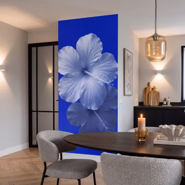 Tapete - Blumen – Blau – Natur — 5