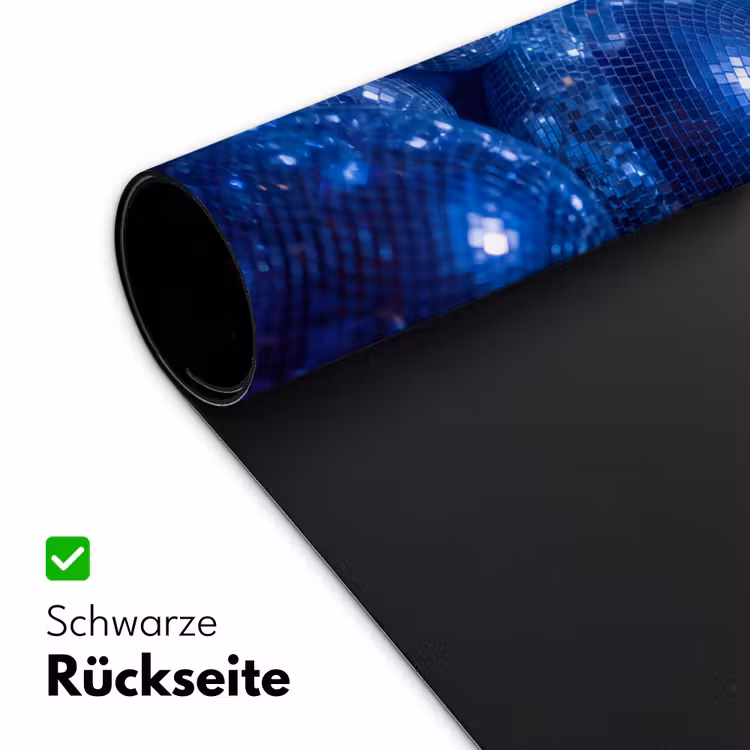 Schreibtischunterlage - Discobal – Party – Blau — 2