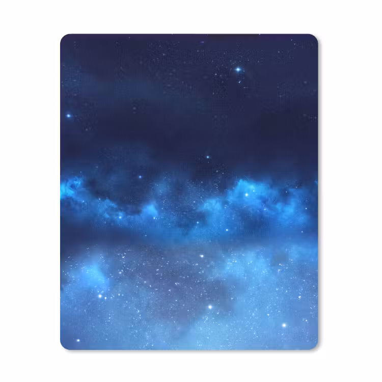 Mauspad - Sternenhimmel – Nebel – Blau — 1