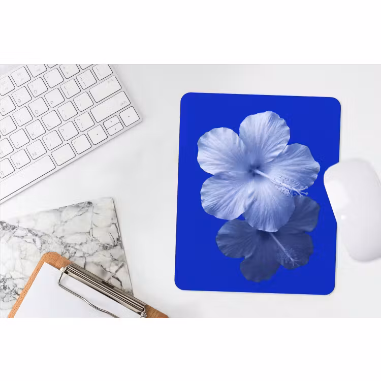 Mauspad - Blumen – Blau – Natur — 4