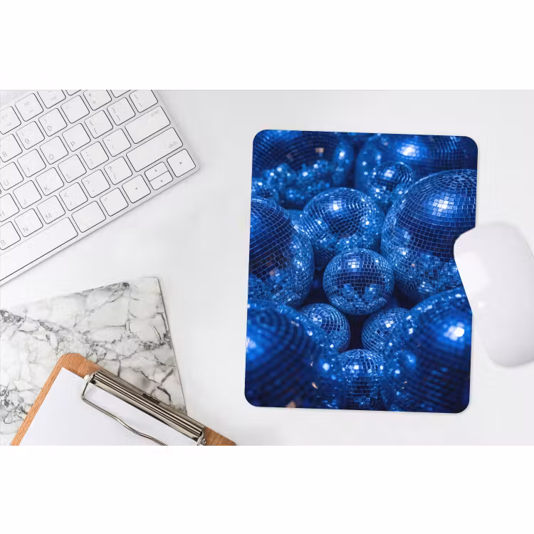 Mauspad - Discobal – Party – Blau — 4