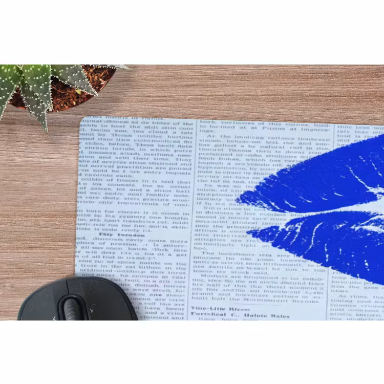 Mauspad - Zeitung „Blaue Lippen“ — 5