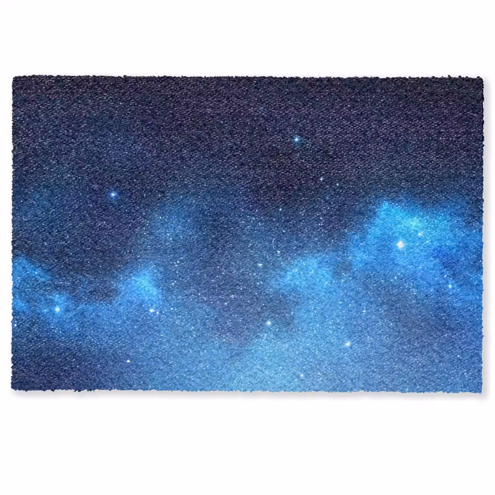Fußmatte - Sternenhimmel – Nebel – Blau — 1
