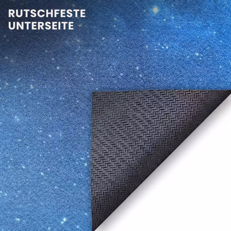 Fußmatte - Sternenhimmel – Nebel – Blau — 6