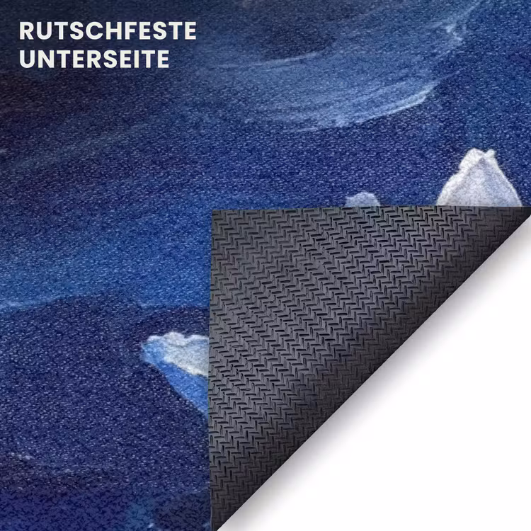 Fußmatte - Blaue Seerose – Wasser — 6