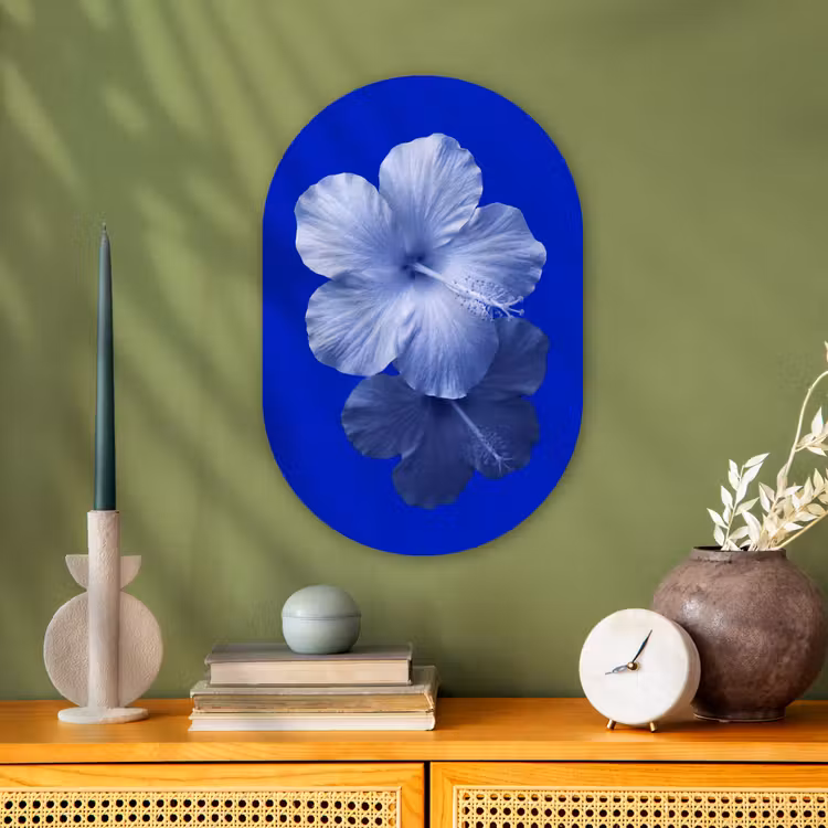 Forexbild Oval - Blumen – Blau – Natur — 3