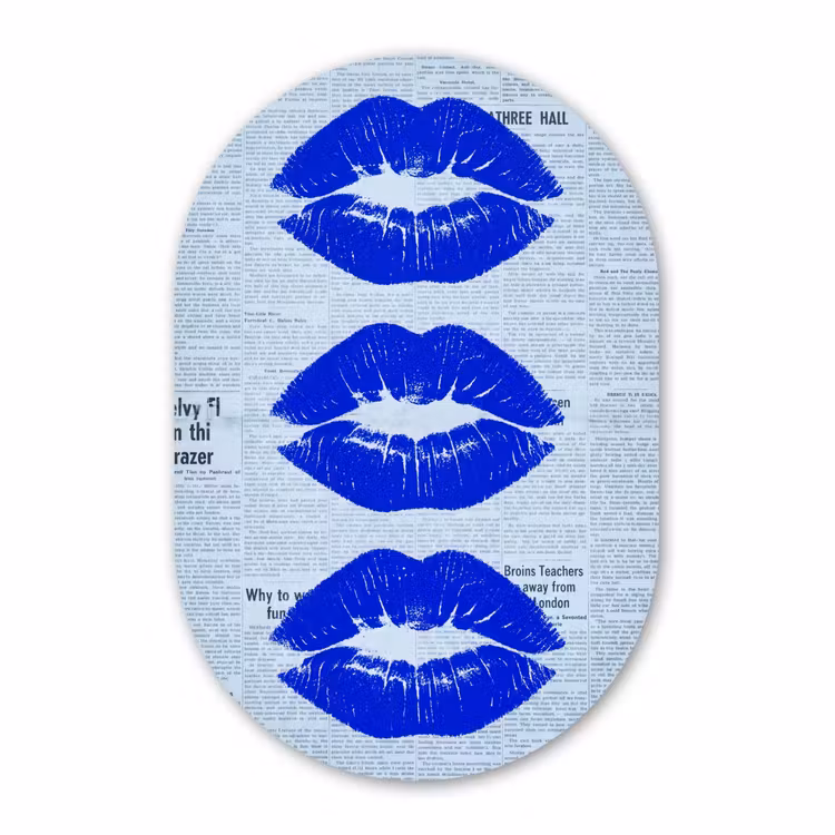 Forexbild Oval - Zeitung „Blaue Lippen“ — 1