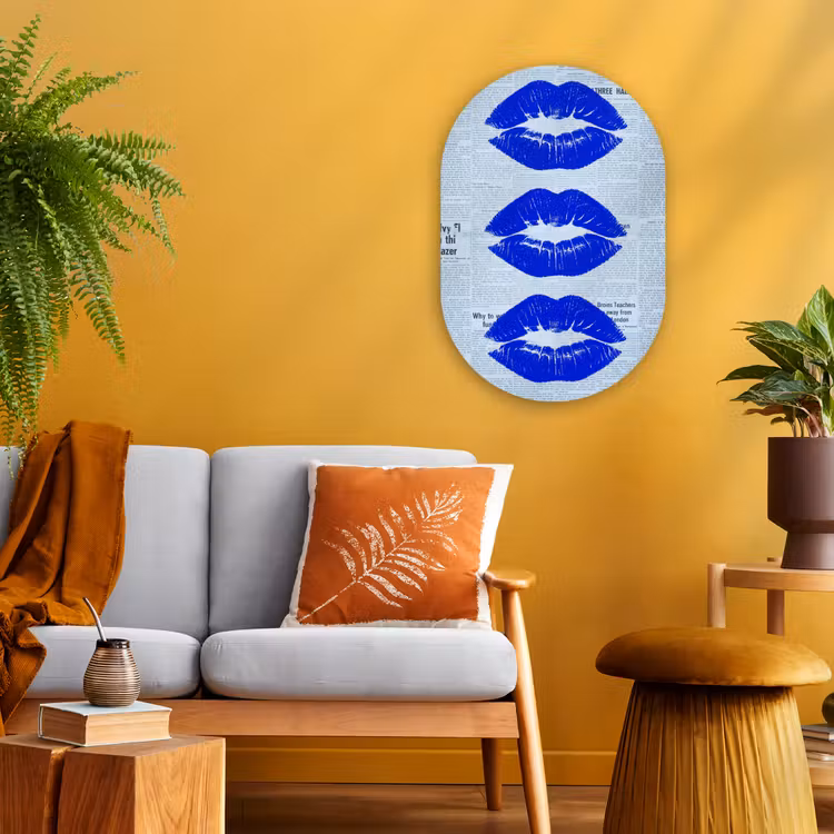 Forexbild Oval - Zeitung „Blaue Lippen“ — 2