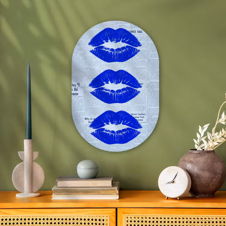Forexbild Oval - Zeitung „Blaue Lippen“ — 3
