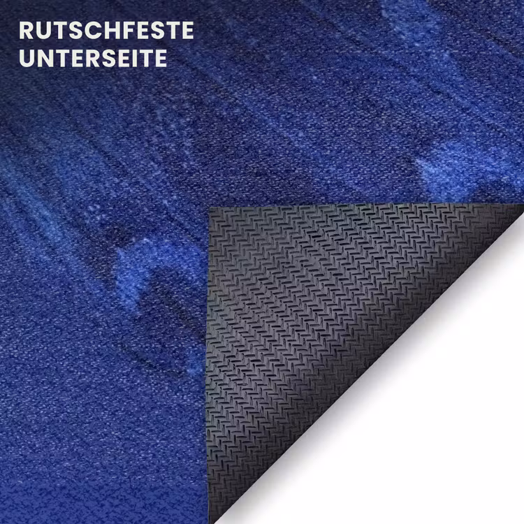 Fußmatte - Blauer Schmetterling – Insekt — 6