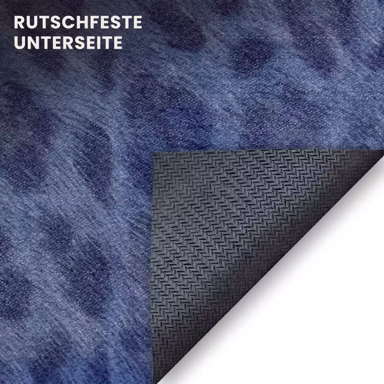 Fußmatte - Muster – Blau – Abstrakt — 6
