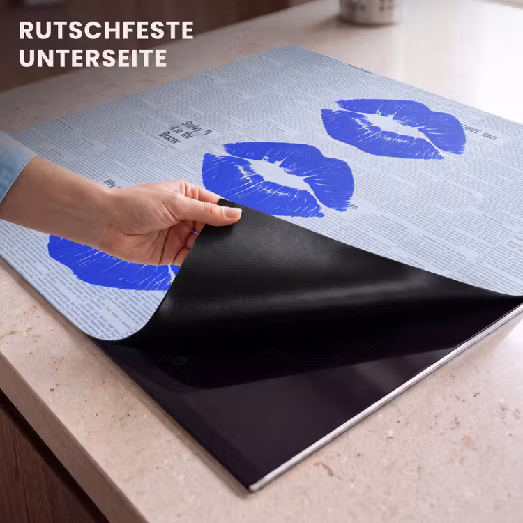 Herdabdeckplatte - Zeitung „Blaue Lippen“ — 9