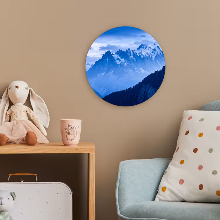 Forexbild Rund - Berge – Schnee – Blau — 5